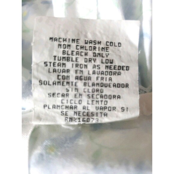 Cypress Size M Cotton Cottagecore Feminine Grannycore Ruffled Short Sleeve Gown - Picture 9 of 11